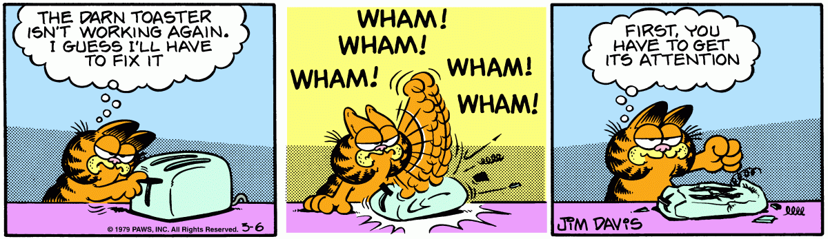 Garfield, March 6, 1979