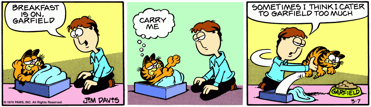 Garfield, March 7, 1979