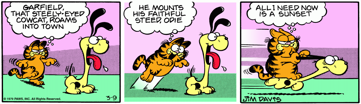 Garfield, March 9, 1979