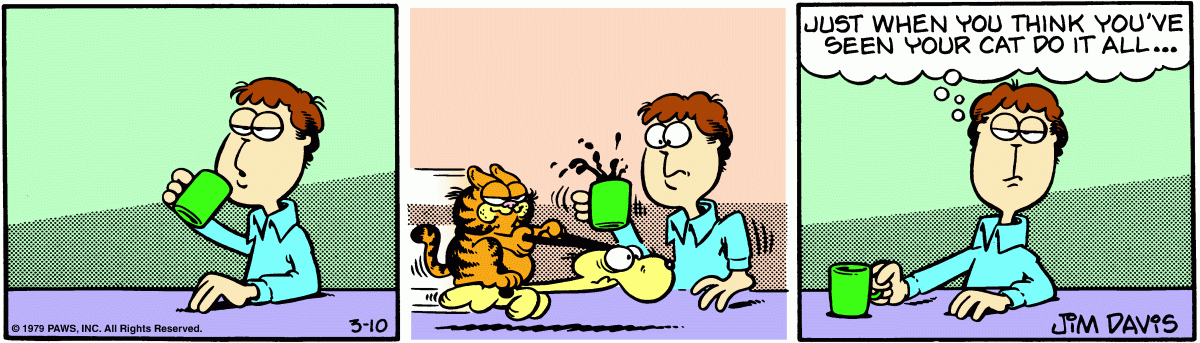 Garfield, March 10, 1979