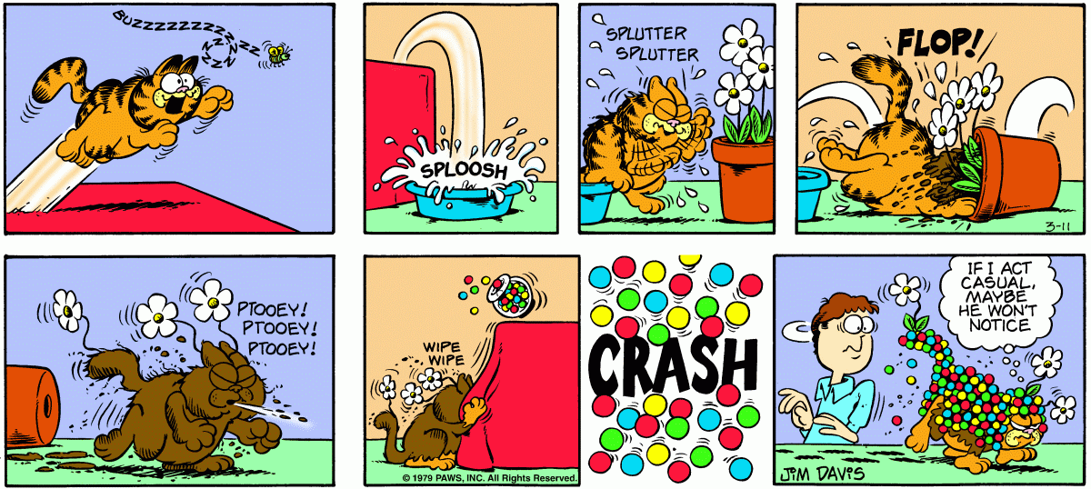 Garfield, March 11, 1979