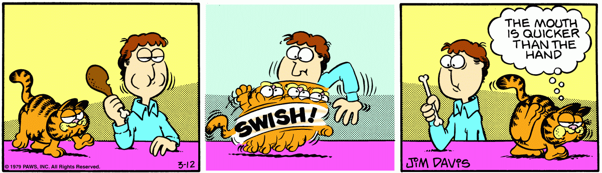 Garfield, March 12, 1979