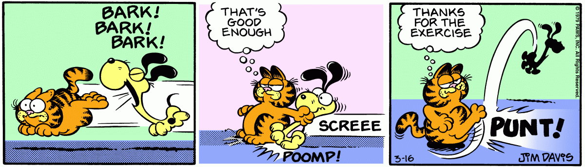 Garfield, March 16, 1979