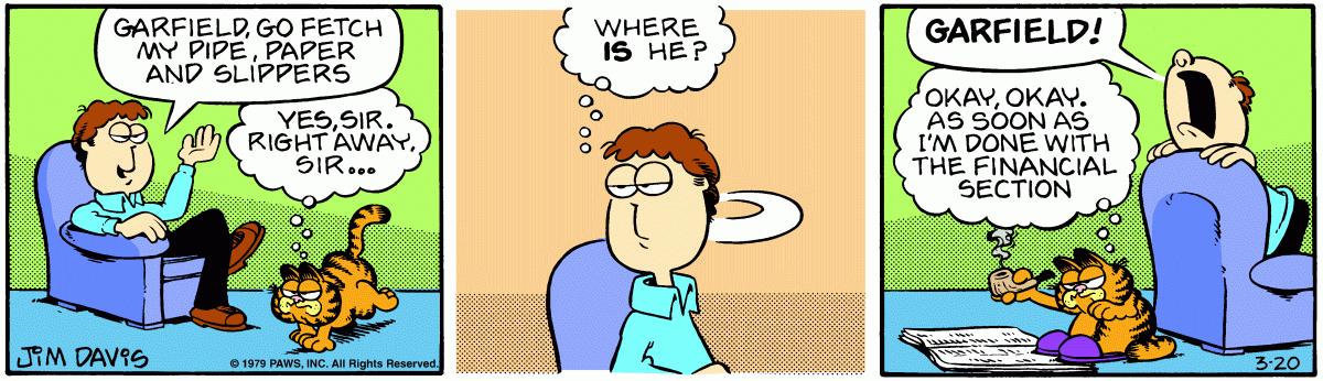Garfield, March 20, 1979