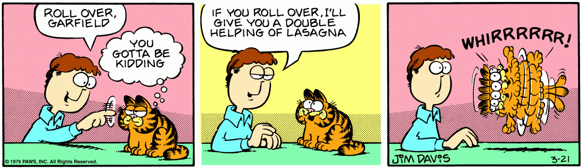 Garfield, March 21, 1979