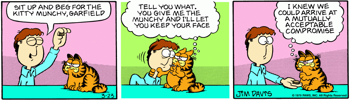 Garfield, March 23, 1979