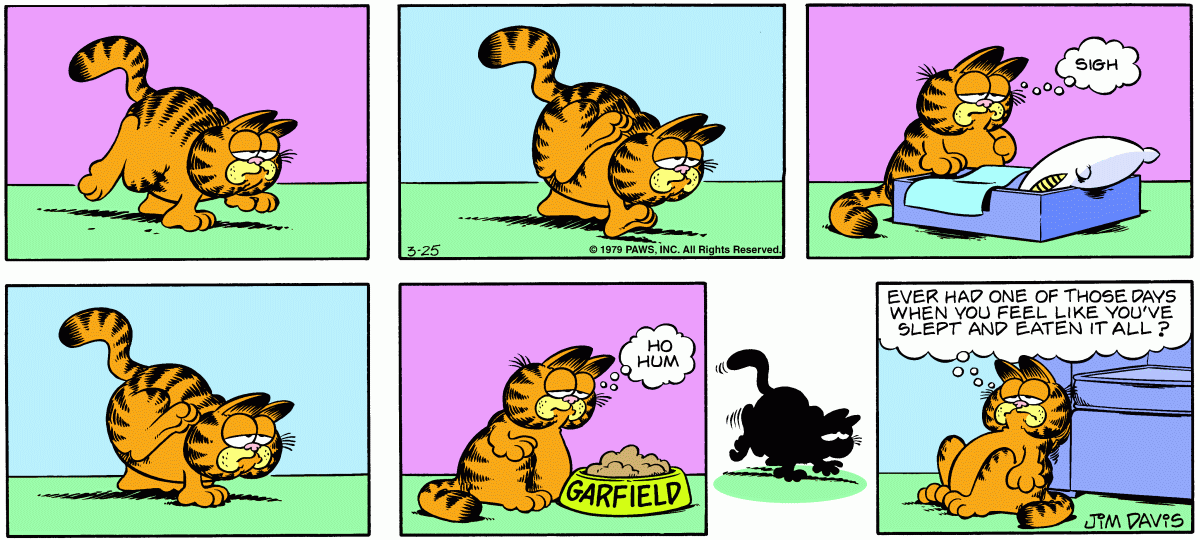 Garfield, March 25, 1979