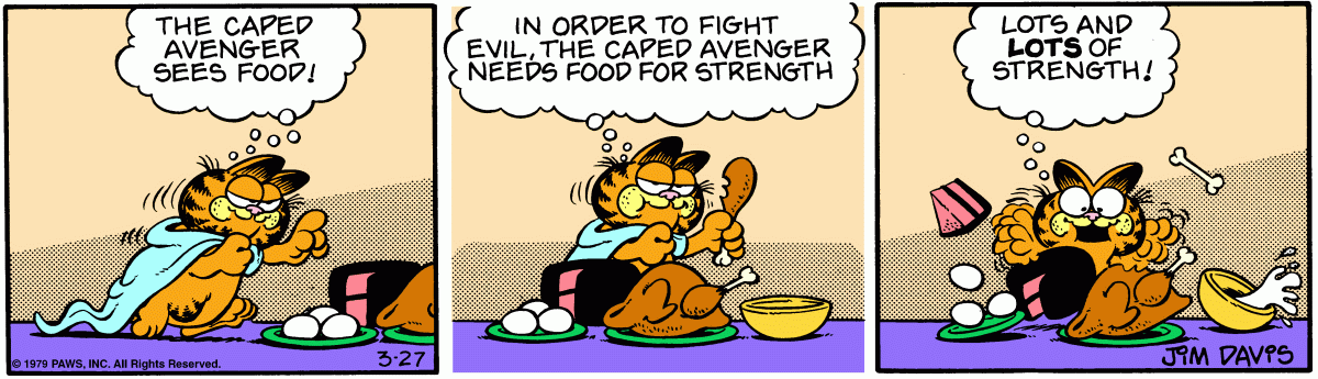 Garfield, March 27, 1979