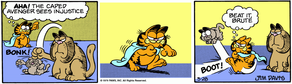 Garfield, March 28, 1979