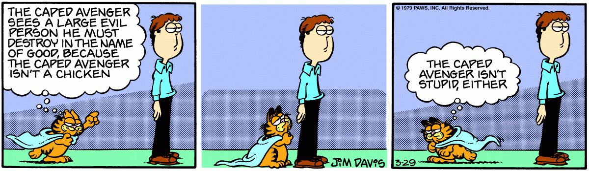 Garfield, March 29, 1979