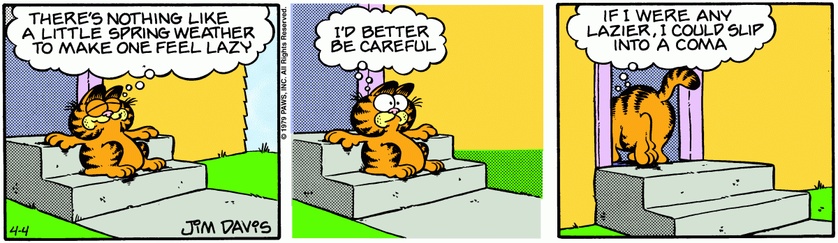 Garfield, April 4, 1979