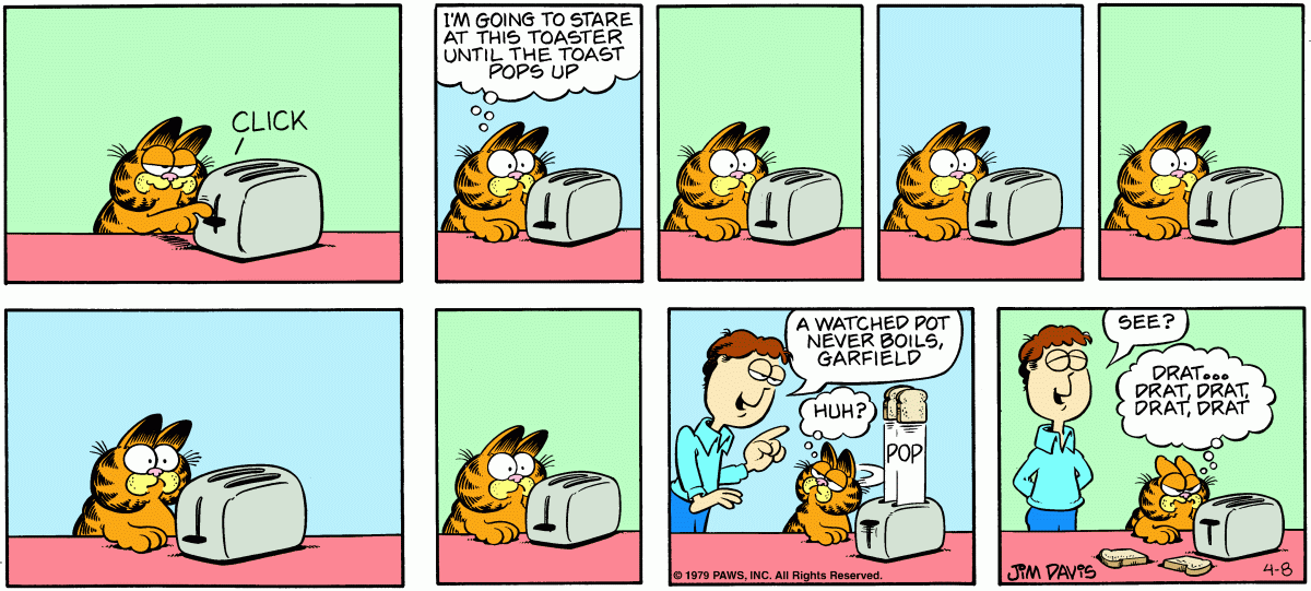 Garfield, April 8, 1979