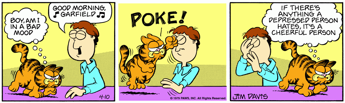 Garfield, April 10, 1979