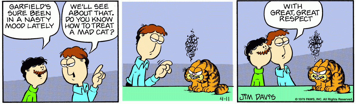 Garfield, April 11, 1979