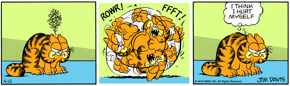 Garfield, April 12, 1979