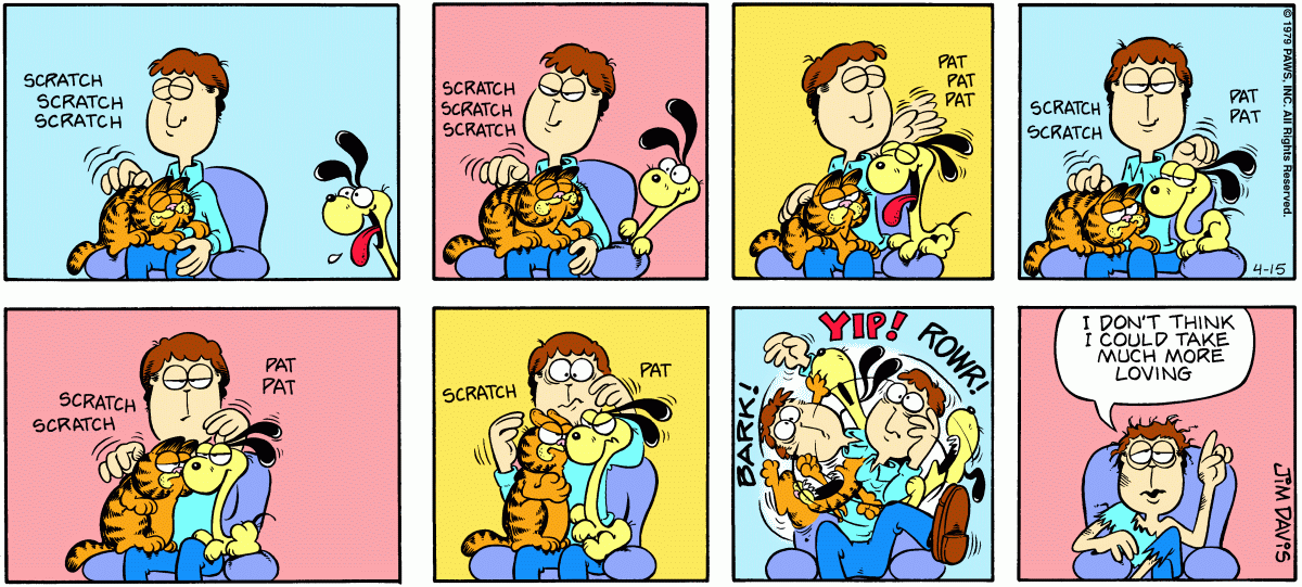 Garfield, April 15, 1979