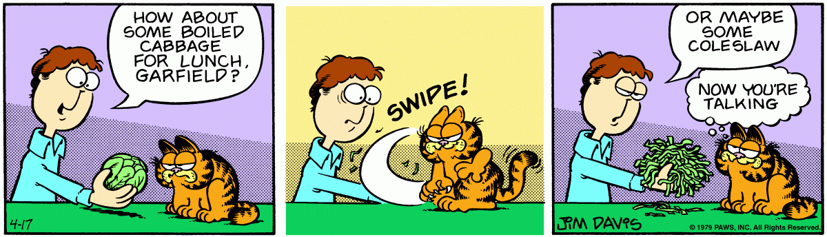 Garfield, April 17, 1979