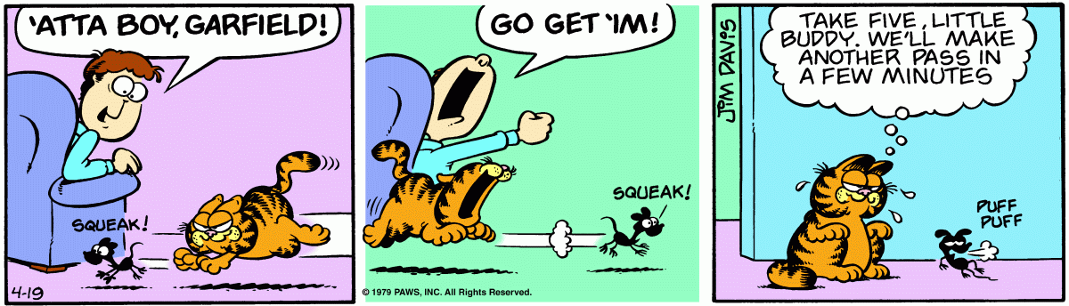 Garfield, April 19, 1979