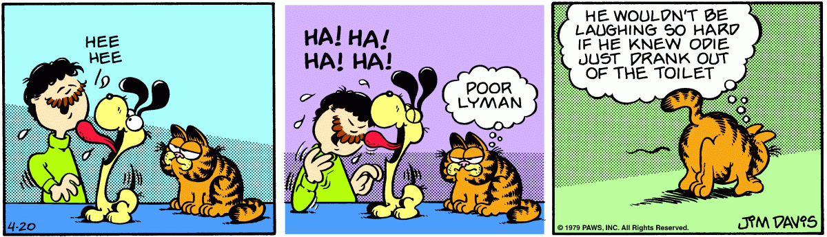 Garfield, April 20, 1979