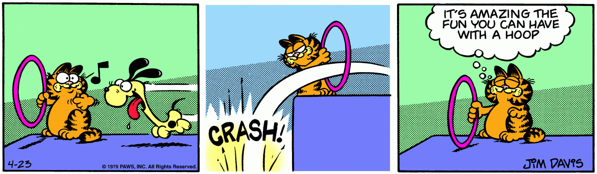 Garfield, April 23, 1979