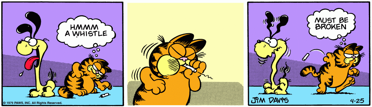Garfield, April 25, 1979