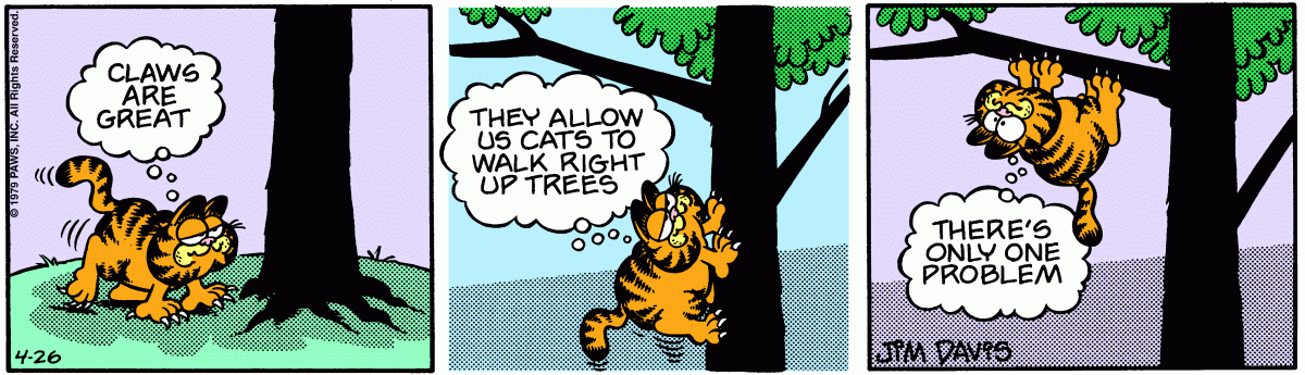 Garfield, April 26, 1979