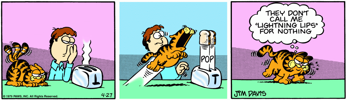 Garfield, April 27, 1979