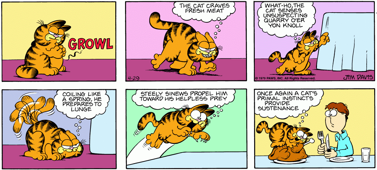 Garfield, April 29, 1979