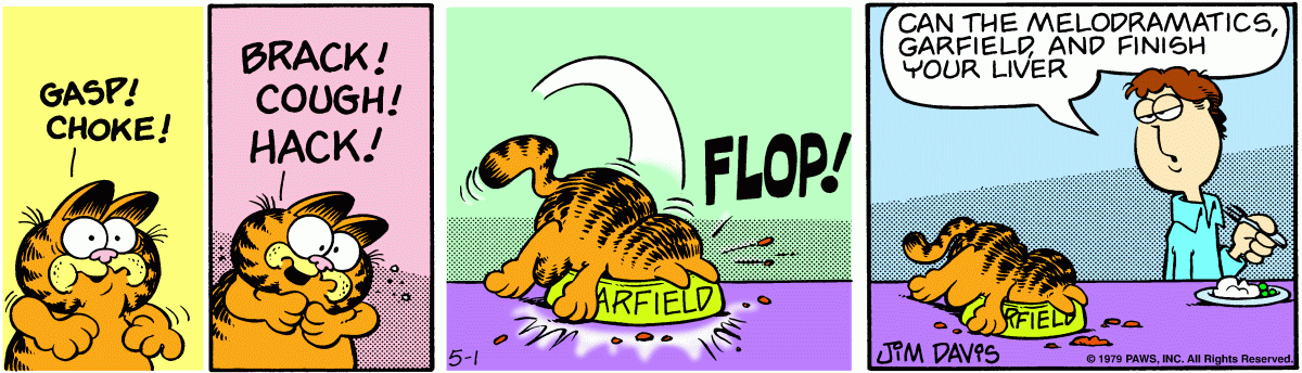 Garfield, May 1, 1979