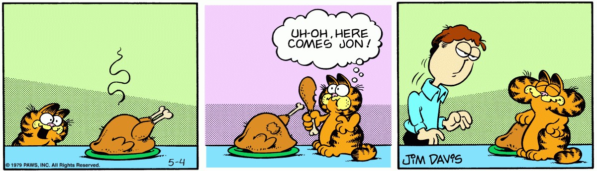 Garfield, May 4, 1979