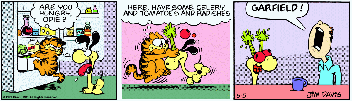Garfield, May 5, 1979