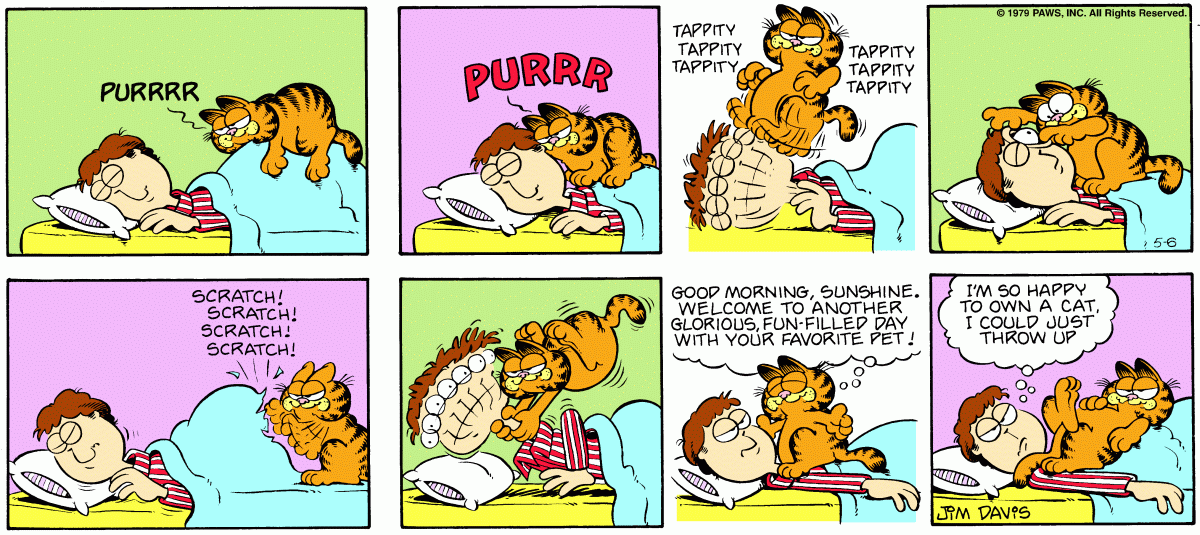Garfield, May 6, 1979