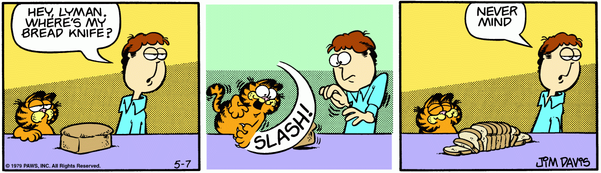 Garfield, May 7, 1979