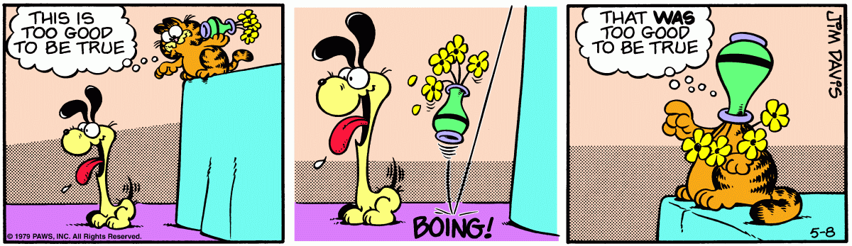 Garfield, May 8, 1979