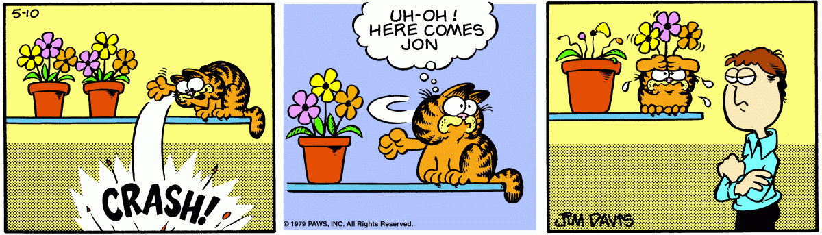 Garfield, May 10, 1979