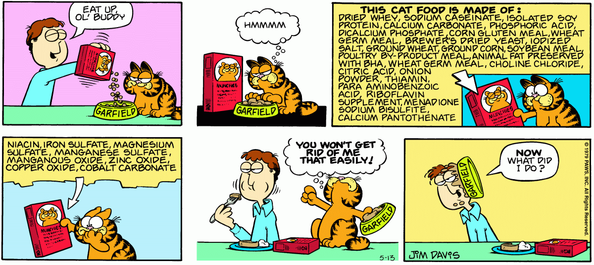 Garfield, May 13, 1979