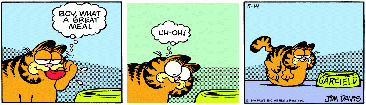 Garfield, May 14, 1979