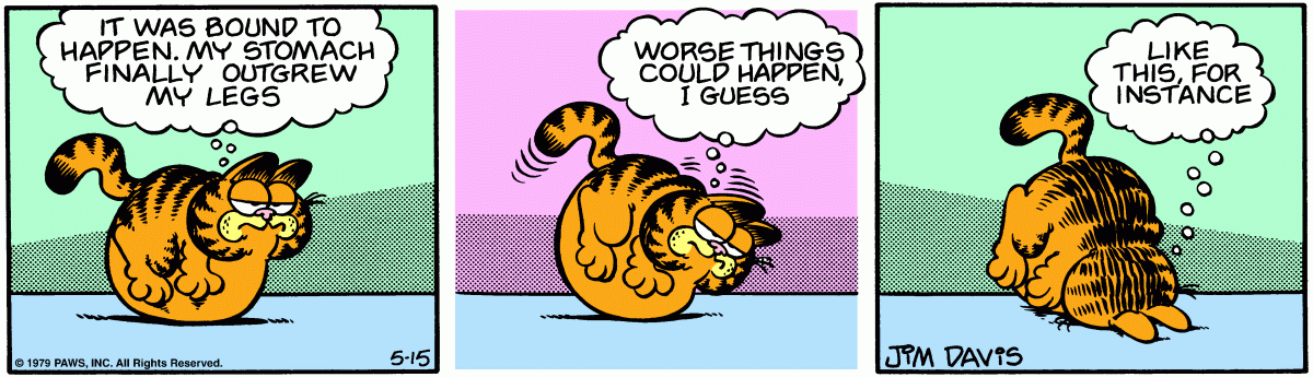 Garfield, May 15, 1979