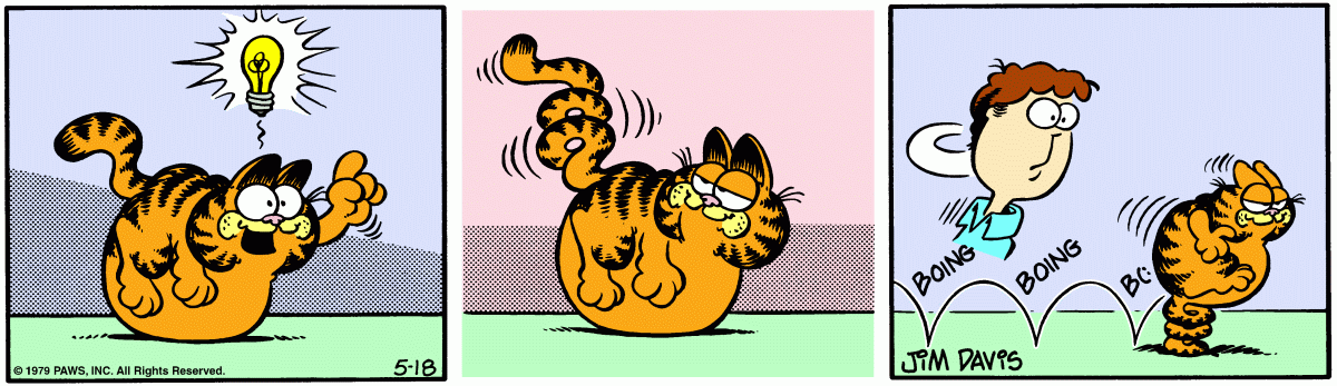 Garfield, May 18, 1979