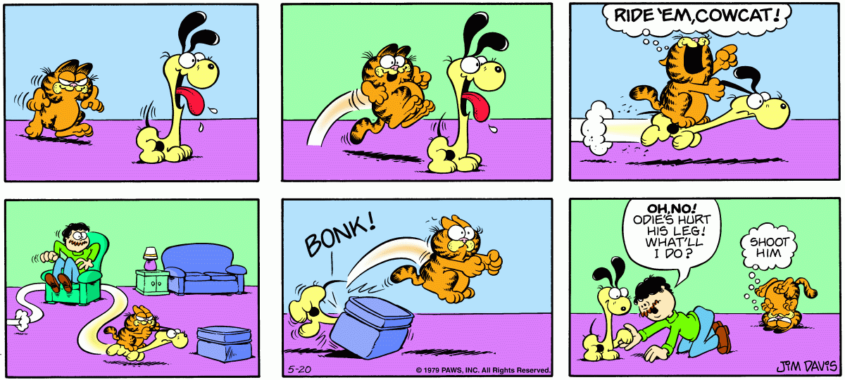 Garfield, May 20, 1979