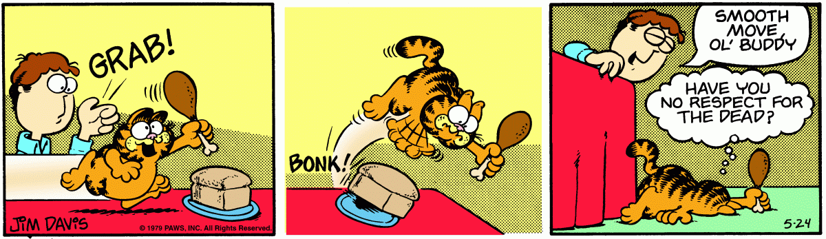Garfield, May 24, 1979