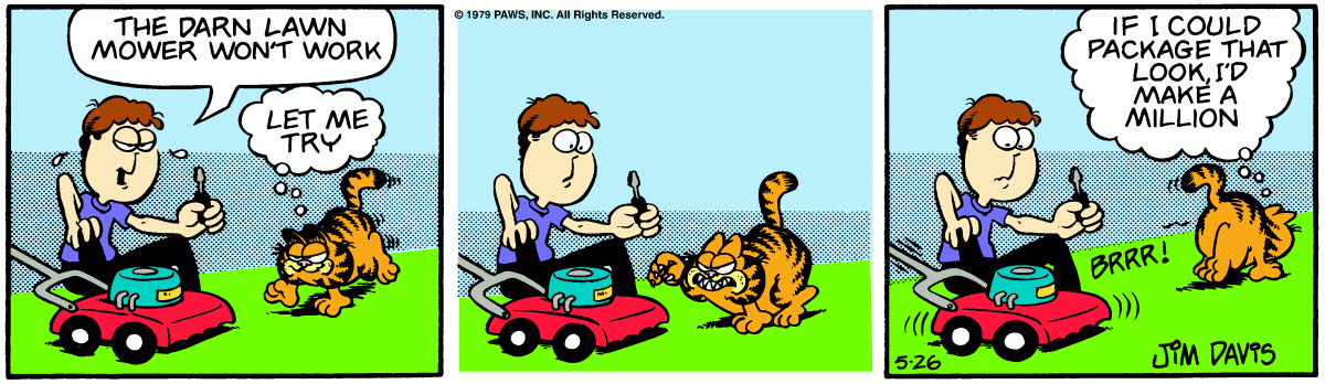 Garfield, May 26, 1979
