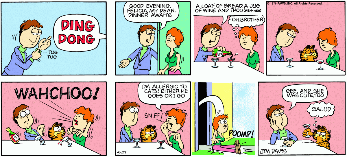 Garfield, May 27, 1979