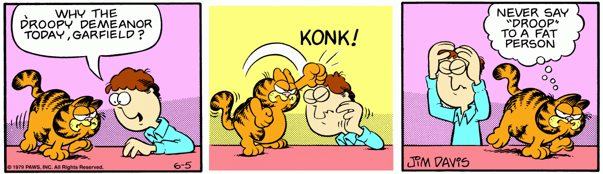 Garfield, June 5, 1979