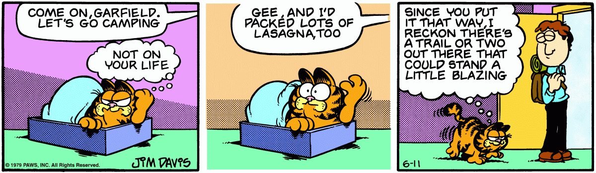 Garfield, June 11, 1979