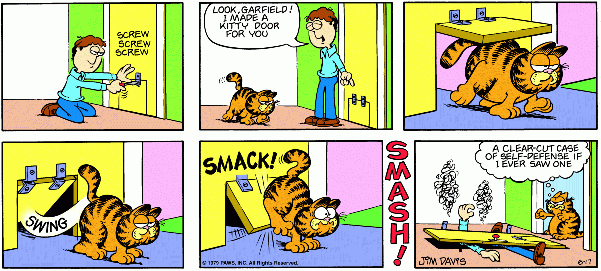 Garfield, June 17, 1979