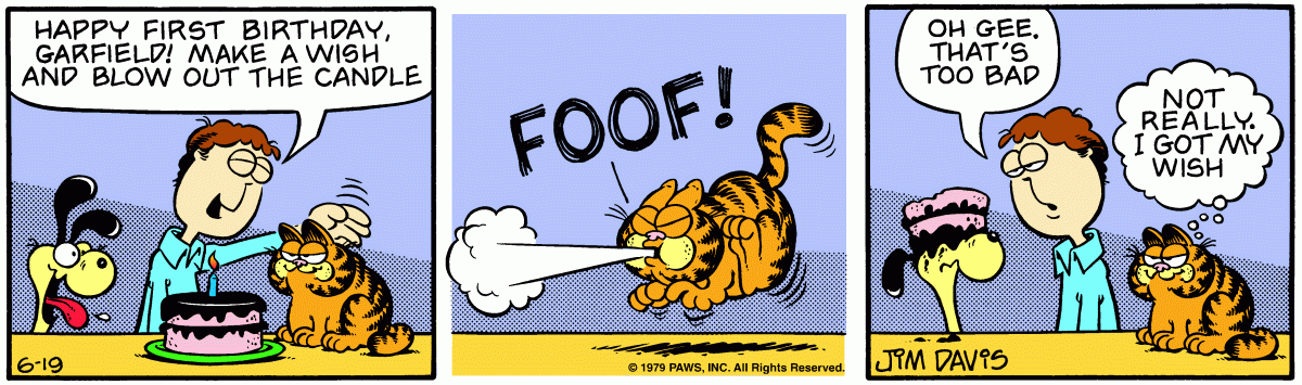 Garfield, June 19, 1979