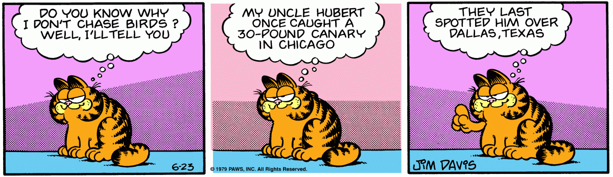 Garfield, June 23, 1979