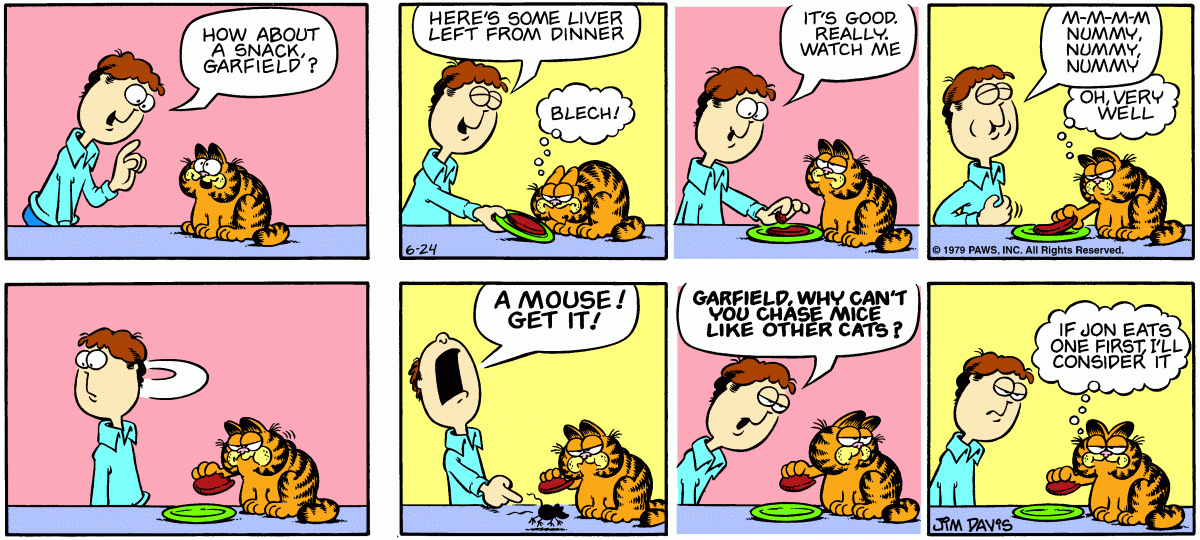 Garfield, June 24, 1979