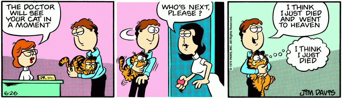 Garfield, June 26, 1979
